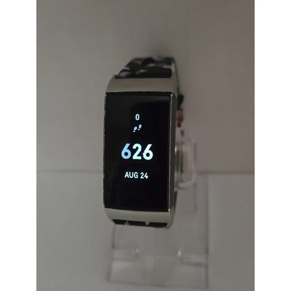 Fitbit Charge 3 FB409 Activity Tracker Heart Rate GPS Smartwatch With Charger
